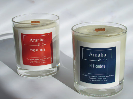 The Velvet Parlour - Candle Duo Set