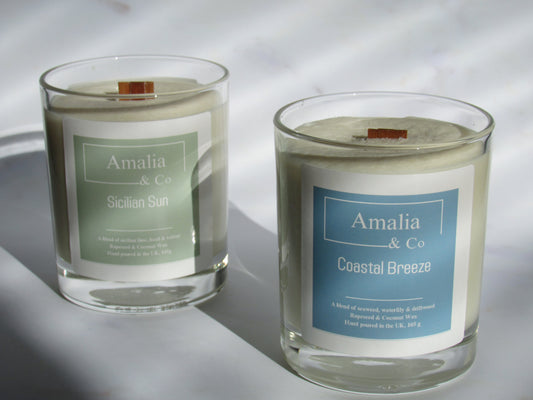 Sun-Kissed Shores - Candle Duo Set