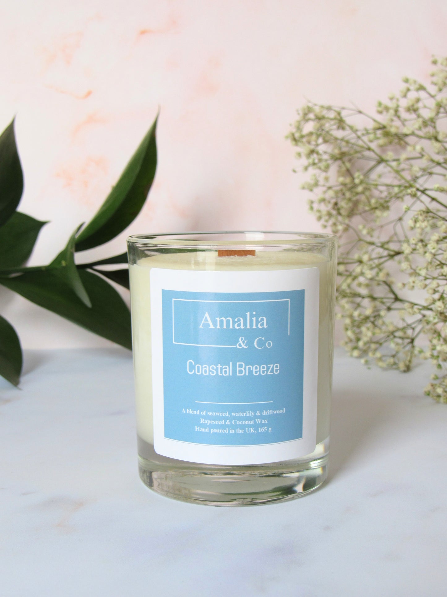 Coastal Breeze - Driftwood and Seaweed Scented Candle