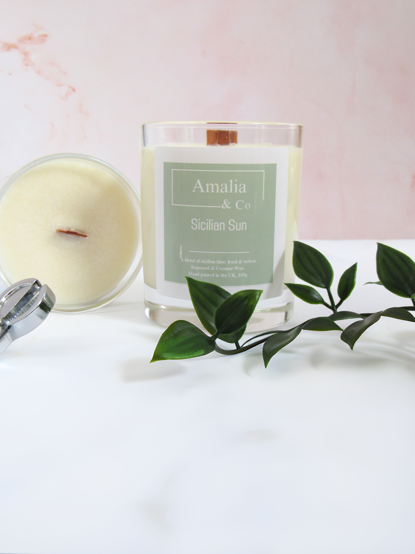 Sicilian Sun - Sicilian Lime and Basil Scented Candle