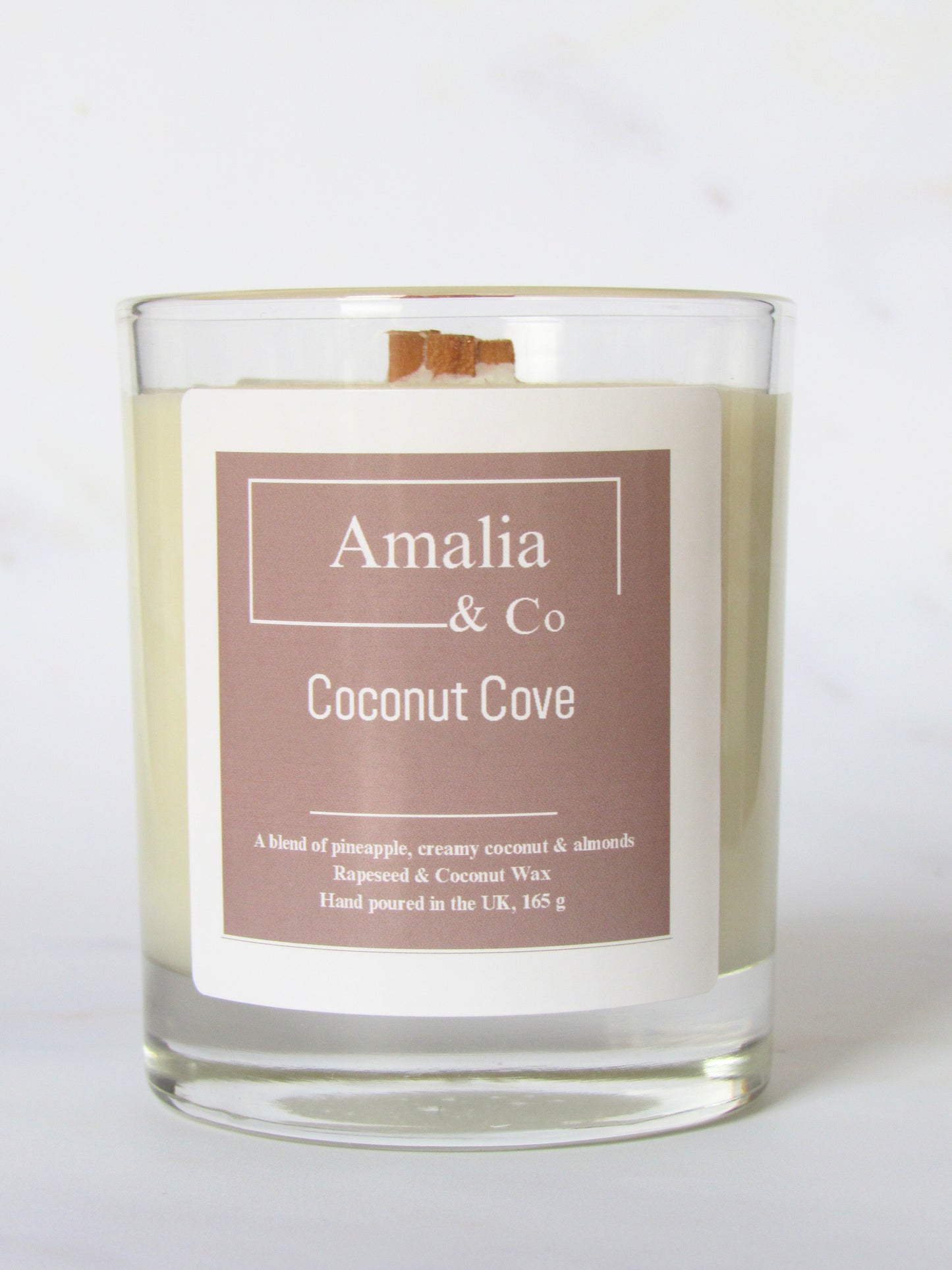 Coconut Cove - Creamy Coconut and Fresh Pineapple Scented Candle