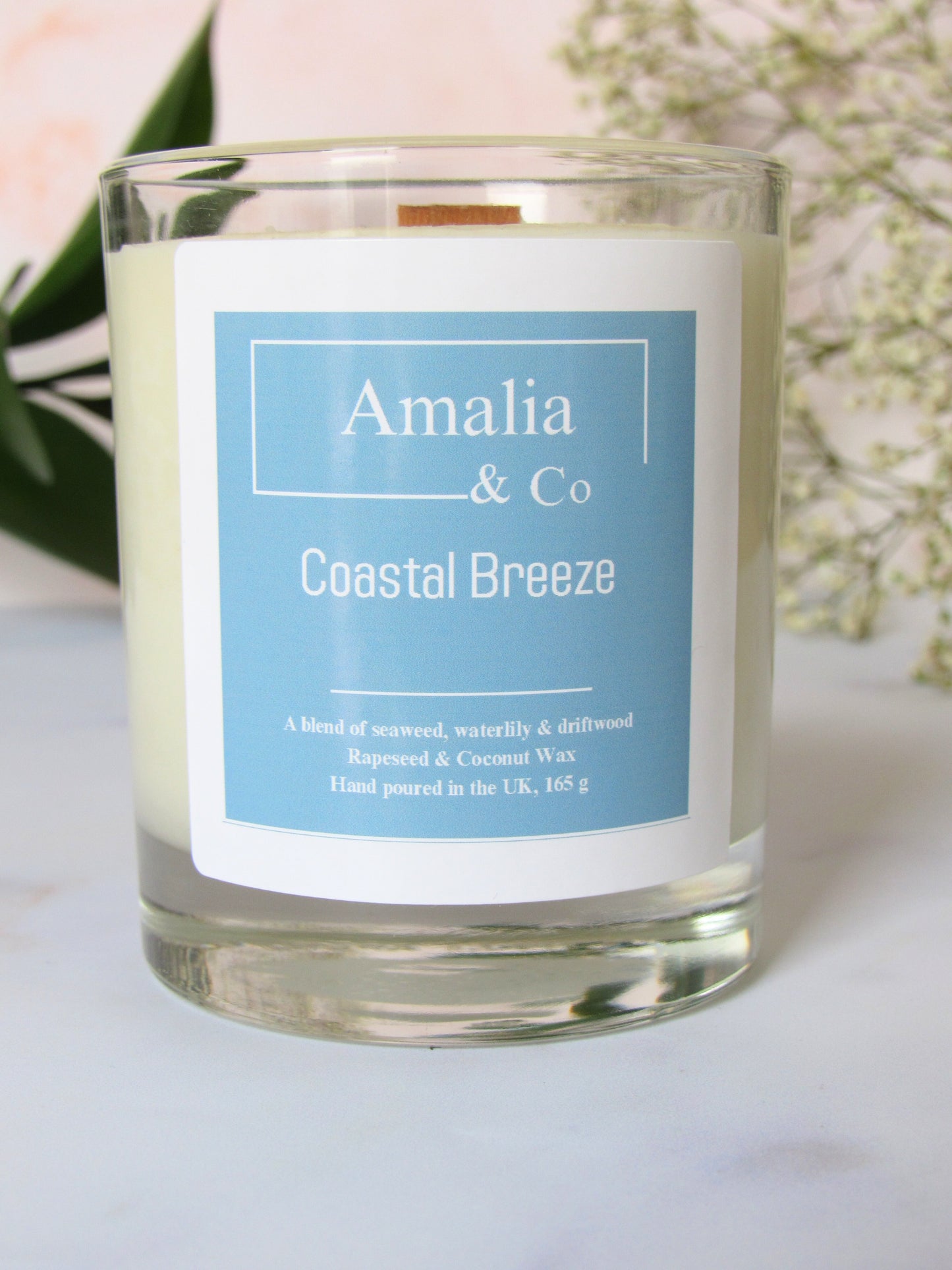 Coastal Breeze - Driftwood and Seaweed Scented Candle